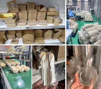 Sustainable food packaging factories