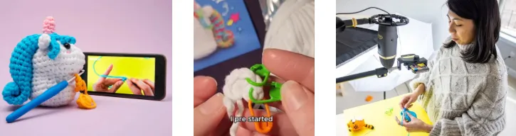 the woobles simple crochet dolls