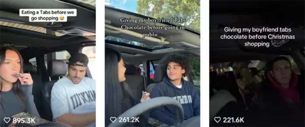 videos of Tabs going viral again