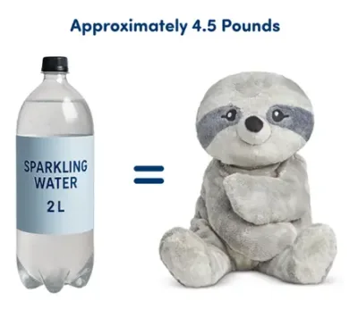 weight of weighted plush toys