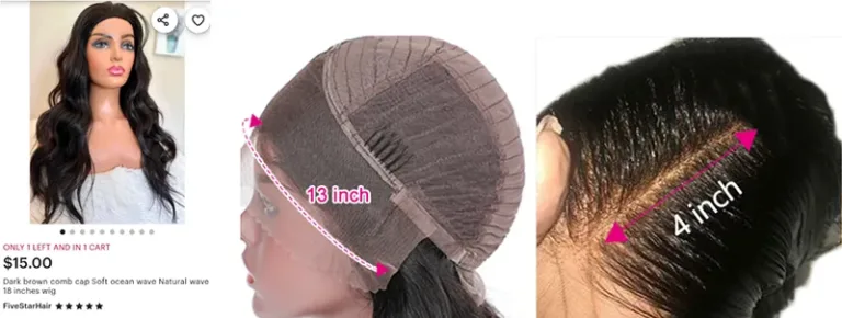 Wigs priced under 30 US dollars